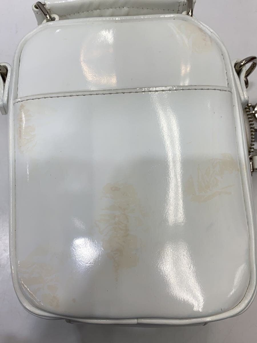 JUNYA WATANABE COMME des GARCONS Shoulder Bag Enamel WHT Plain 7