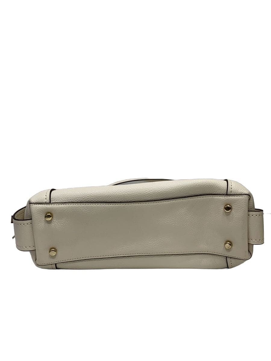 COACH handbag leather WHT solid j1632-57125 4