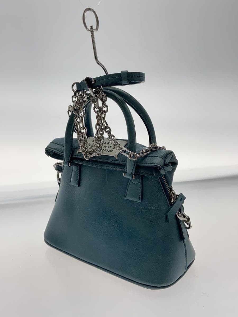 Maison Margiela scratches, scuffs, discoloration present shoulder bag leather 2