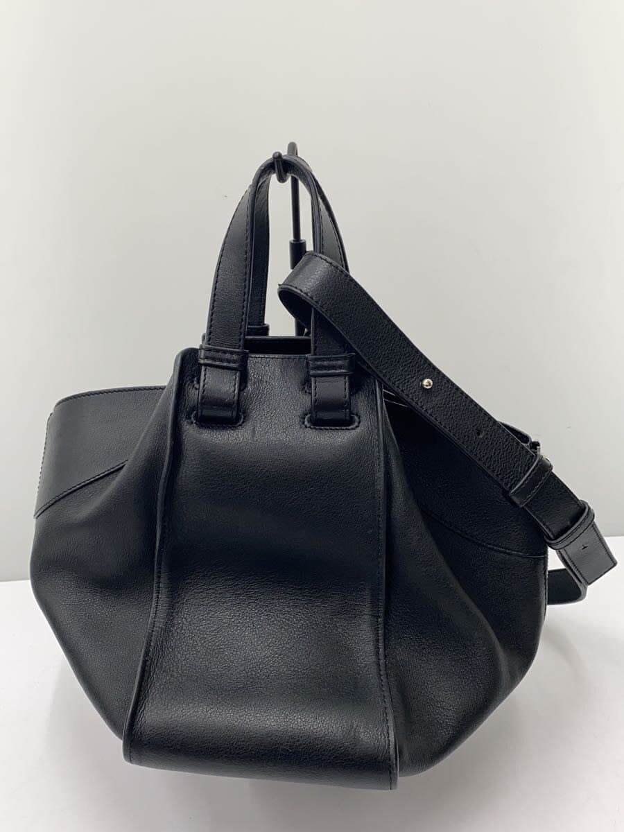 LOEWE Shoulder Bag Leather BLK Solid 3