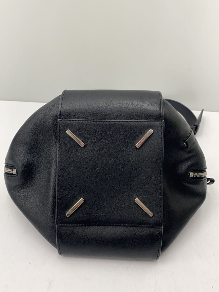 LOEWE Shoulder Bag Leather BLK Solid 4