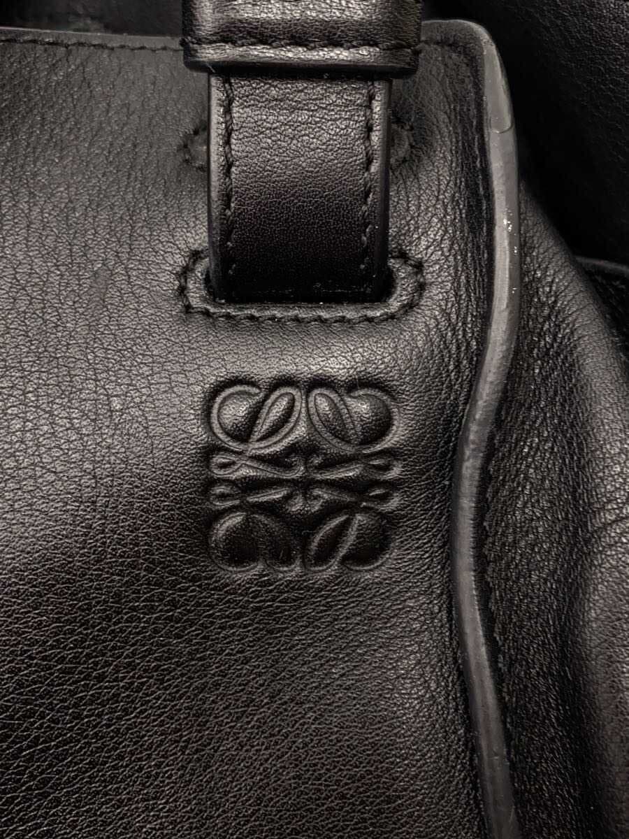 LOEWE Shoulder Bag Leather BLK Solid 5