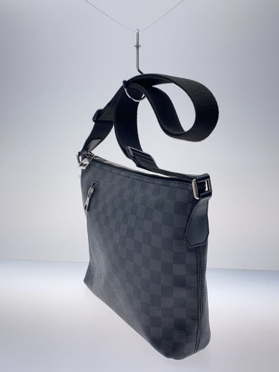 LOUIS VUITTON1)Mick PM_Damier Graphite PVC BLK All Over Pattern 2