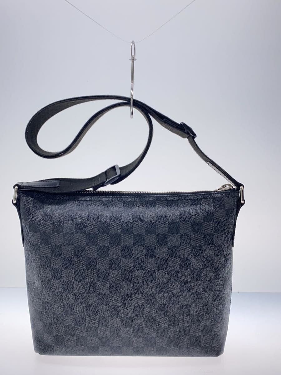 LOUIS VUITTON1)Mick PM_Damier Graphite PVC BLK All Over Pattern 3