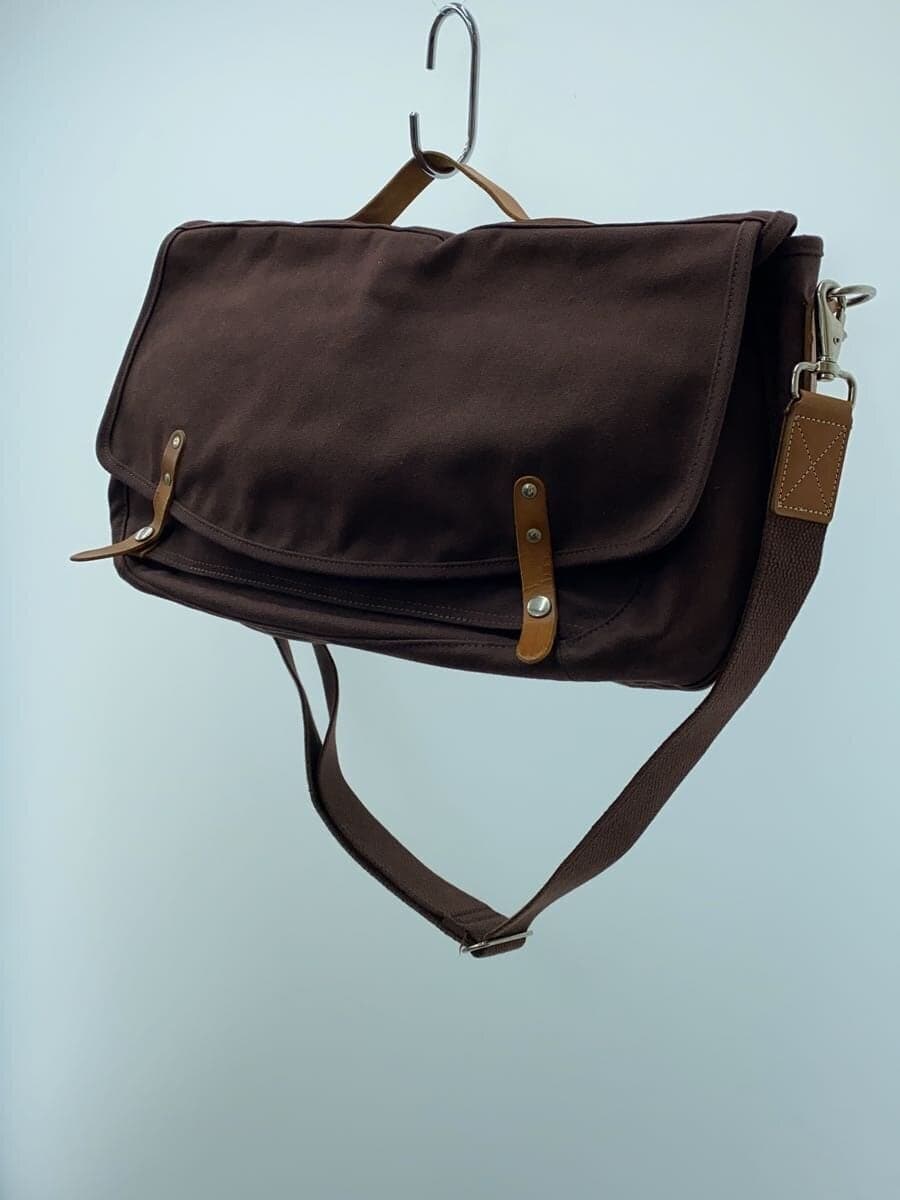 Other Brand MAKR CARRY GOODS Shoulder Bag Canvas BRW Solid 2