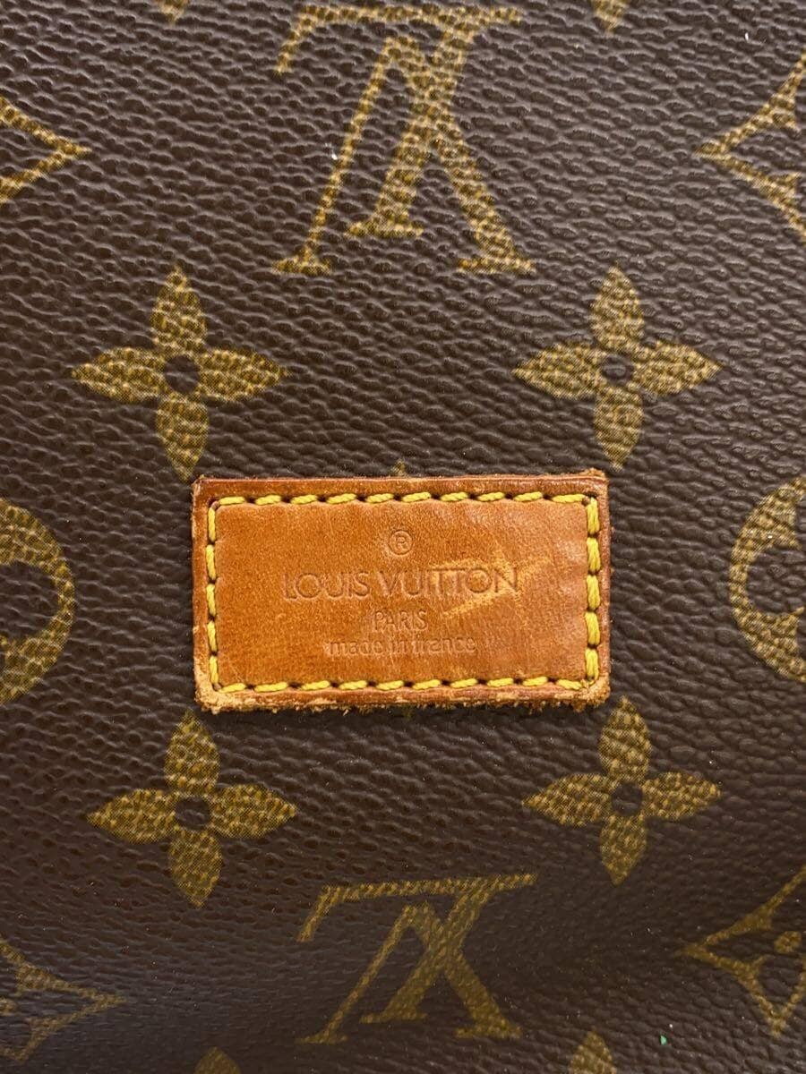 LOUIS VUITTON Saumur 43_Monogram Canvas PVC BRW 5