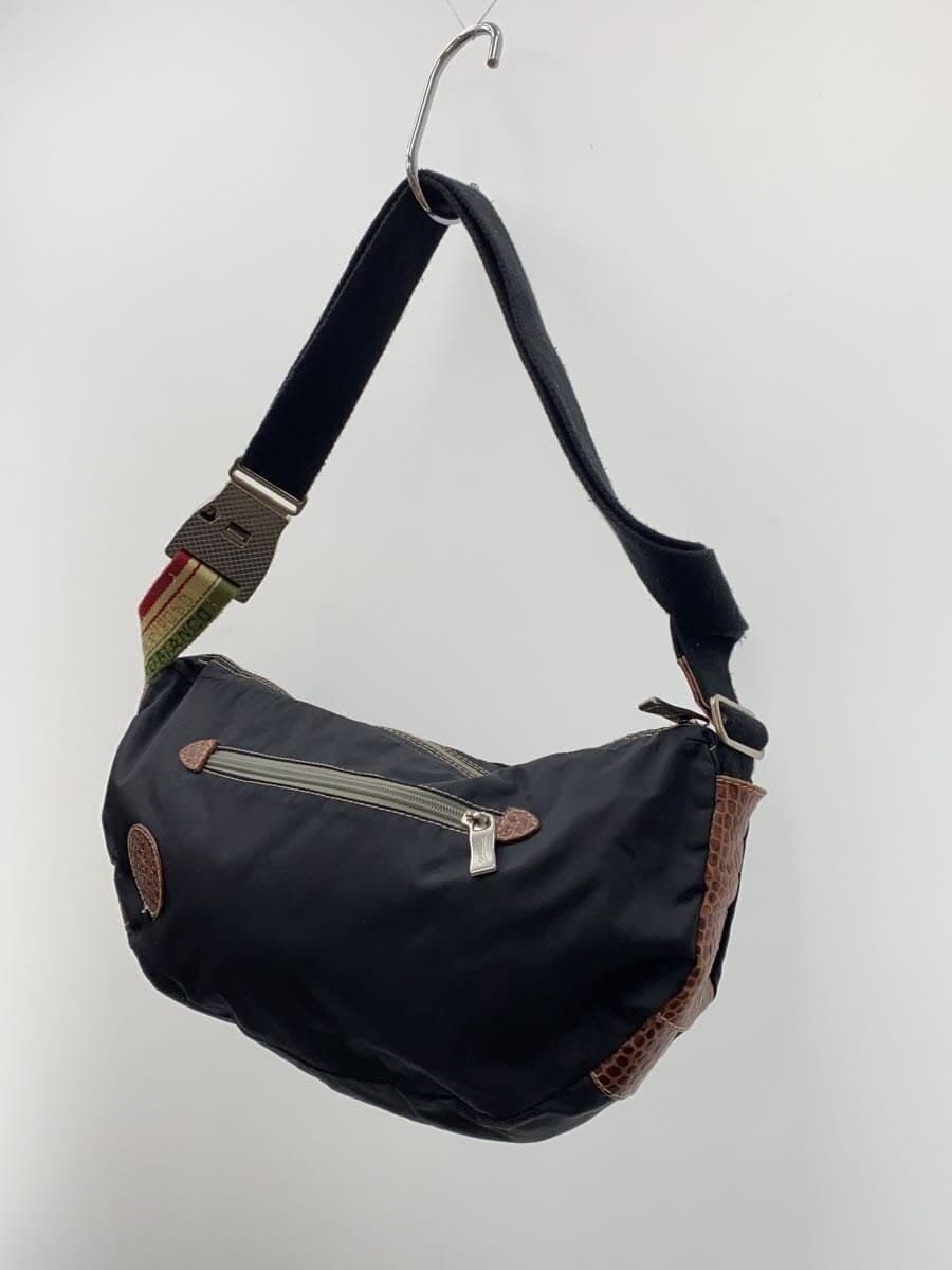 Orobianco Shoulder Bag Nylon BLK Solid 2