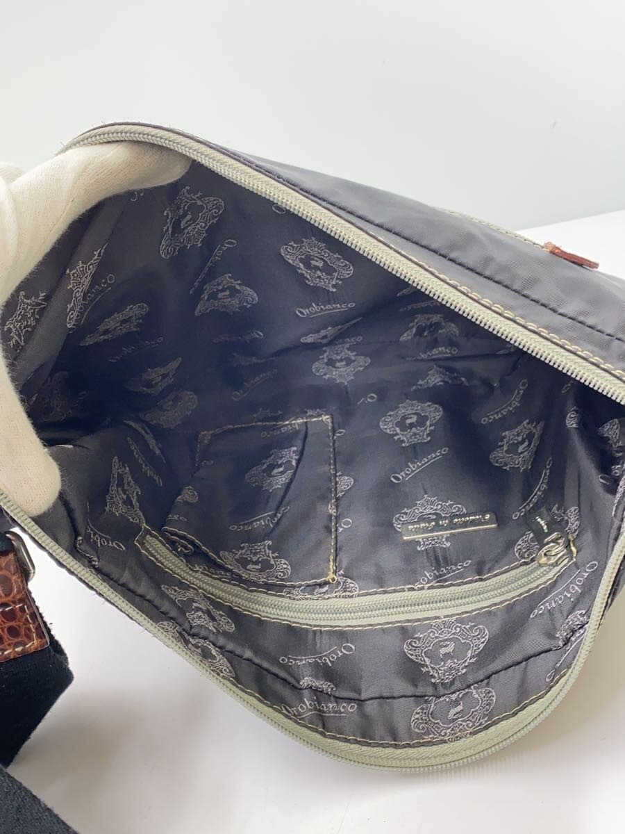 Orobianco Shoulder Bag Nylon BLK Solid 6