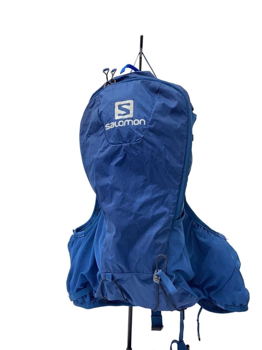 salomon Backpack Nylon BLU Solid C10926