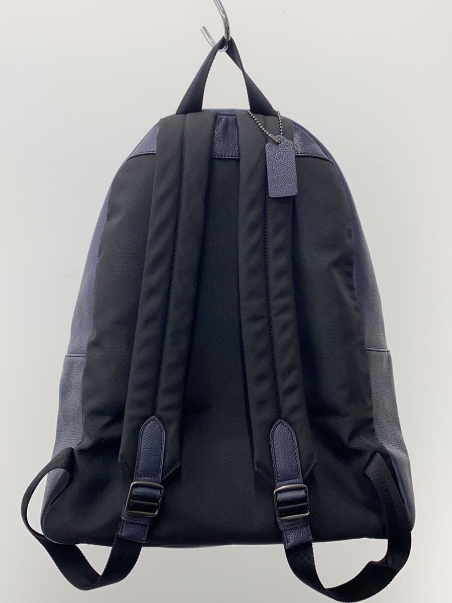 COACH Backpack Leather NVY 71622 3