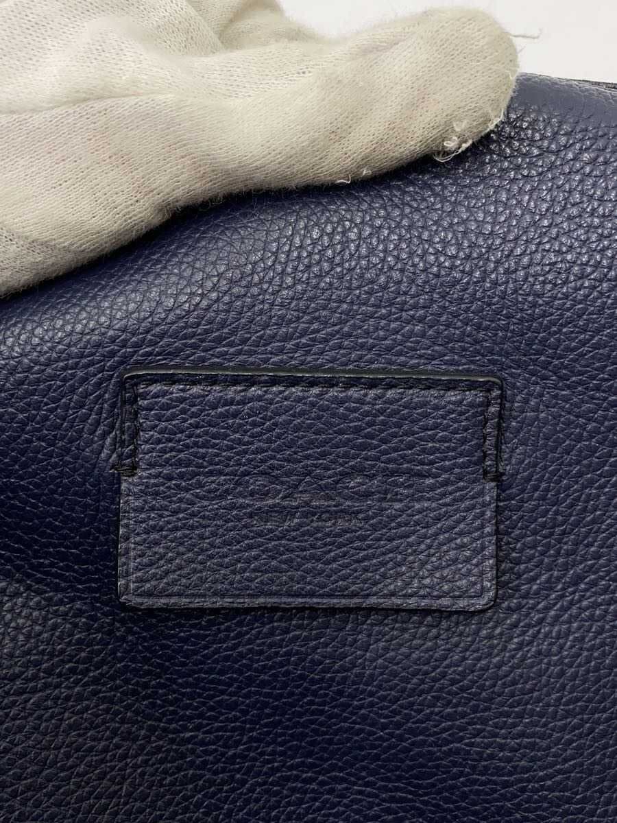 COACH Backpack Leather NVY 71622 5