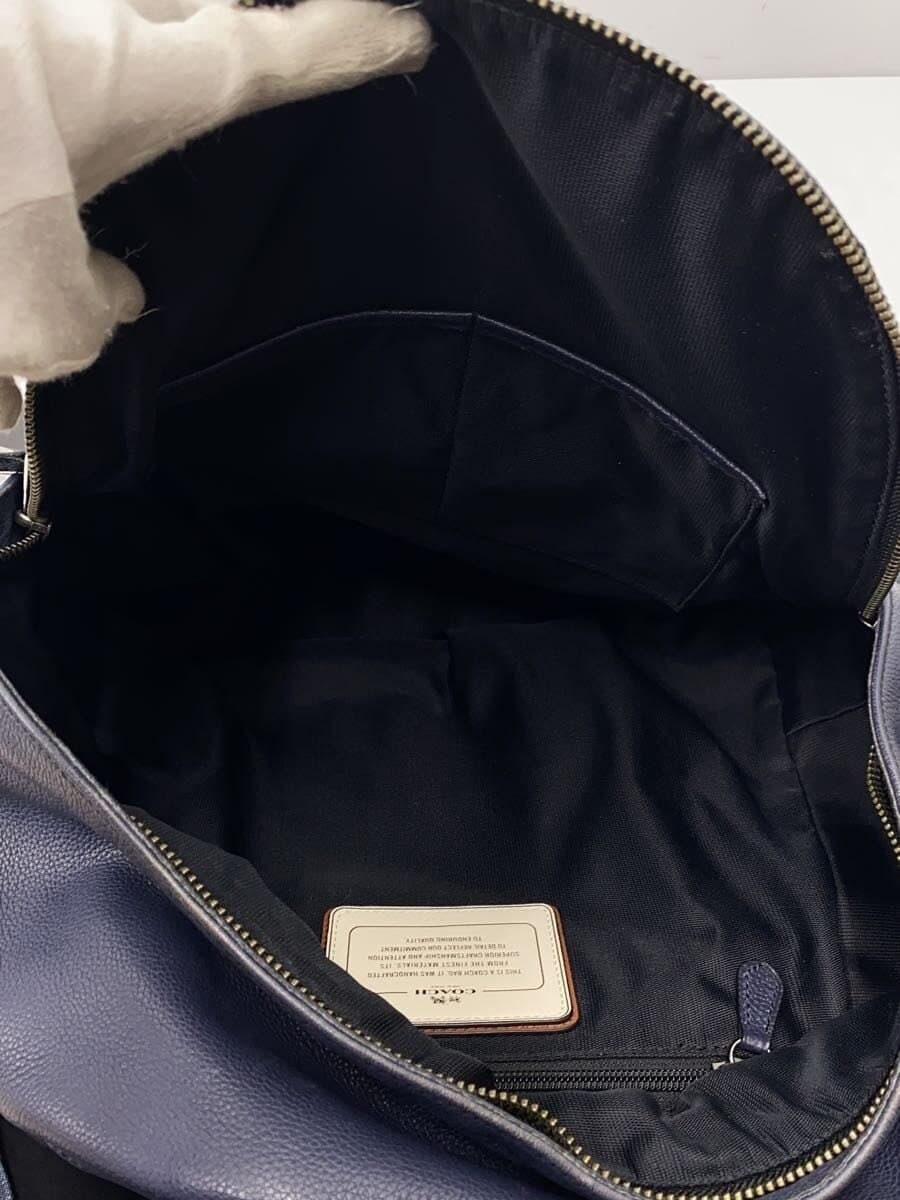 COACH Backpack Leather NVY 71622 6