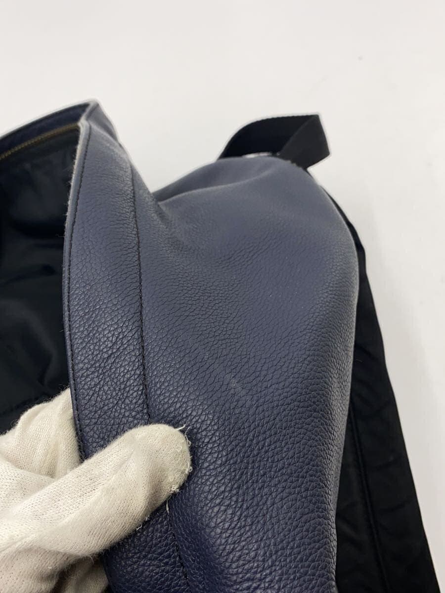 COACH Backpack Leather NVY 71622 9
