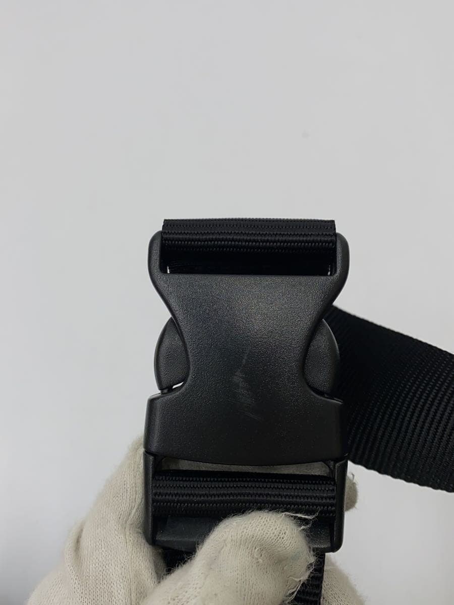 agnes b. Waist Bag Nylon BLK Solid 7