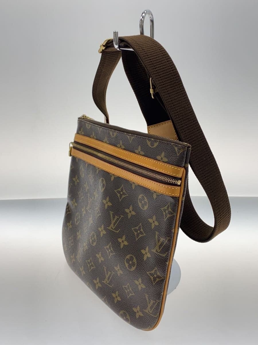 LOUIS VUITTON Pochette Bosphore Monogram Canvas PVC BRW M40044 2