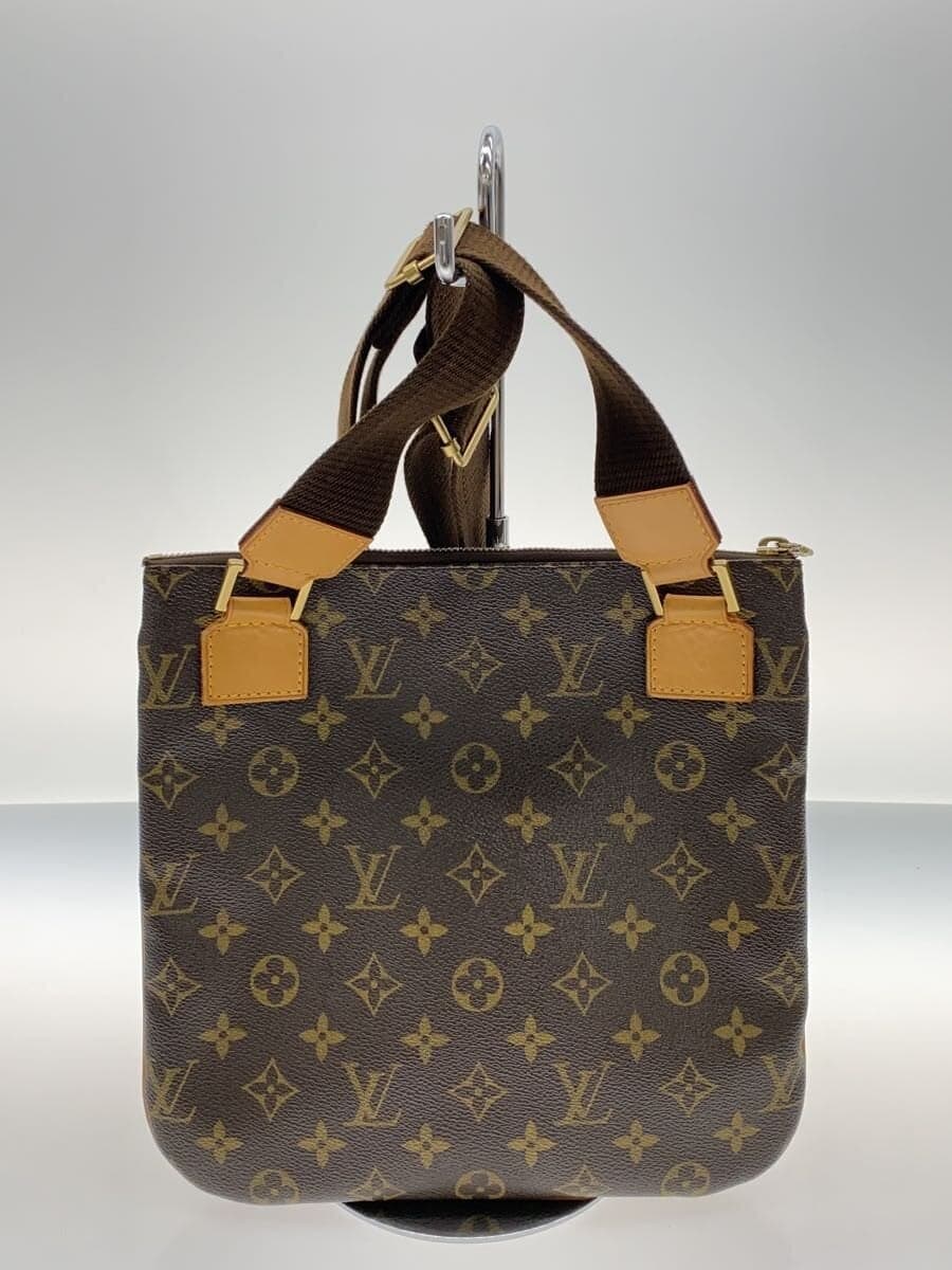 LOUIS VUITTON Pochette Bosphore Monogram Canvas PVC BRW M40044 3