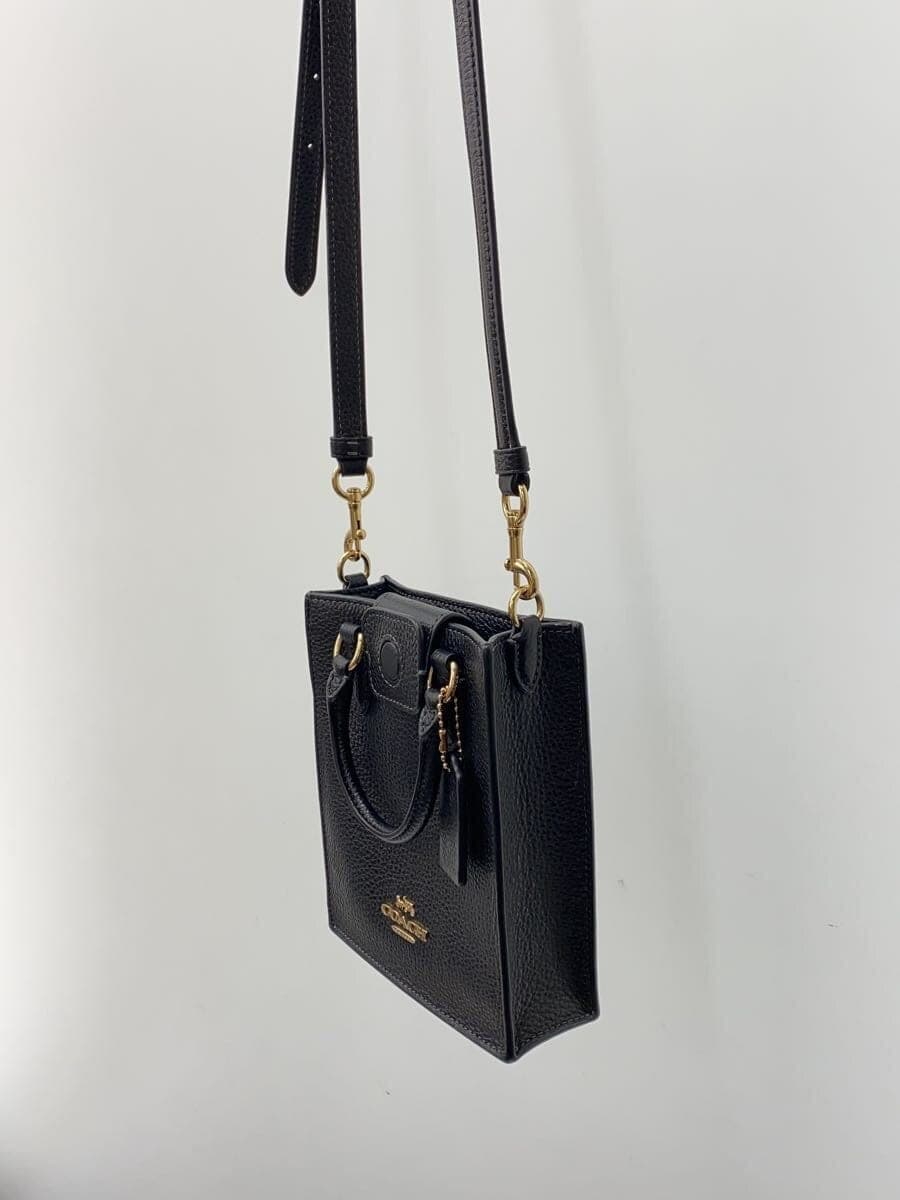 COACH Shoulder Bag Black CJ500 2