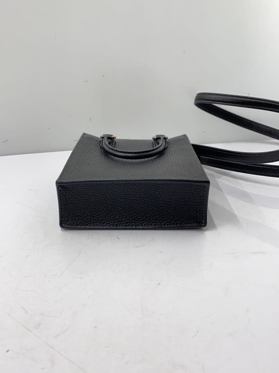 COACH Shoulder Bag Black CJ500 4