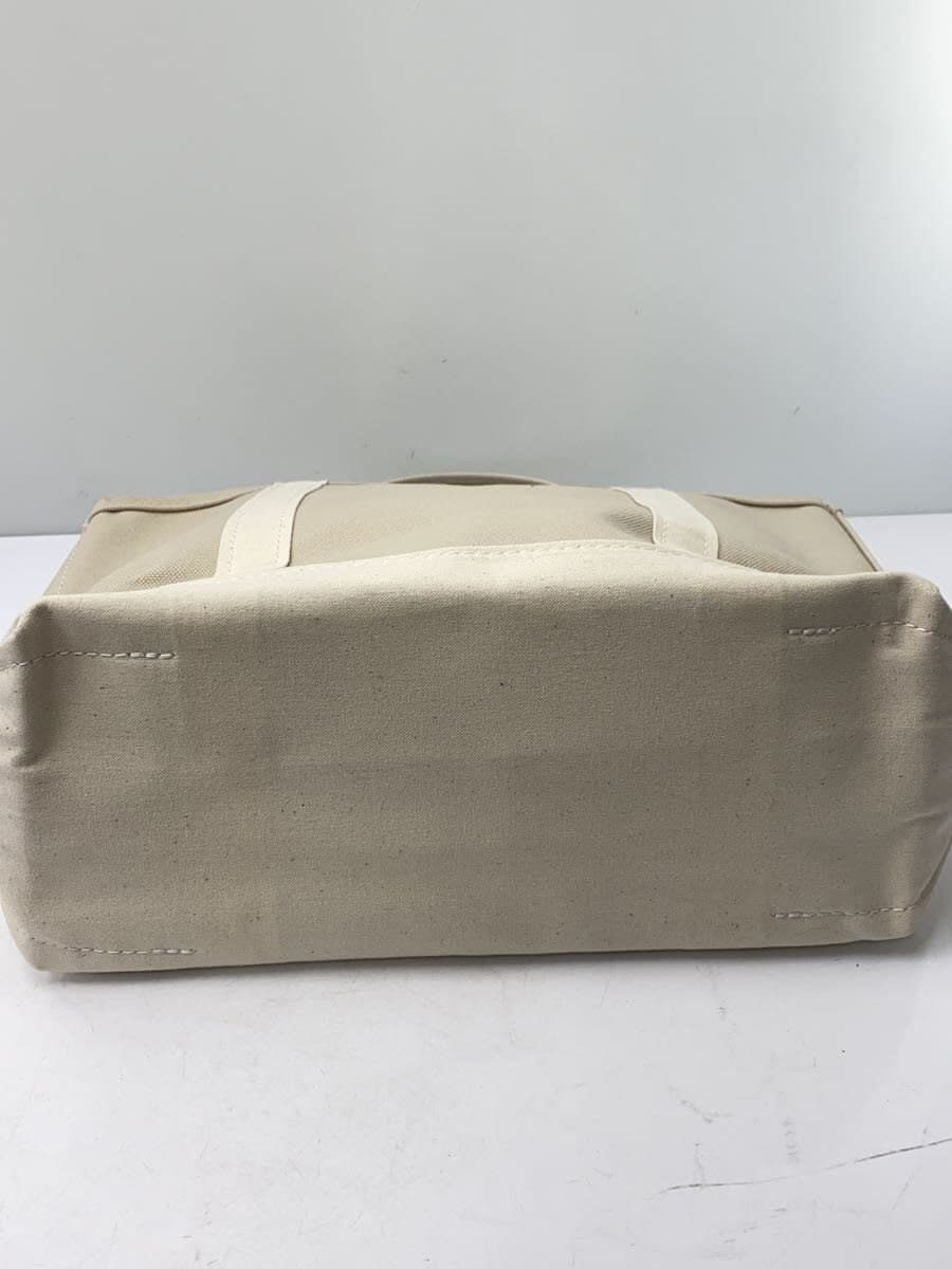 ORCIANI Tote Bag Canvas BEG Solid Color 4