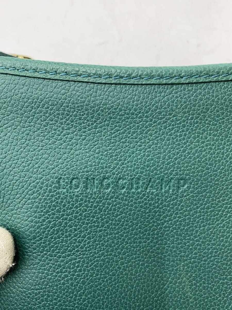 LONGCHAMP surface scratches present shoulder bag leather GRN solid 10138021 5