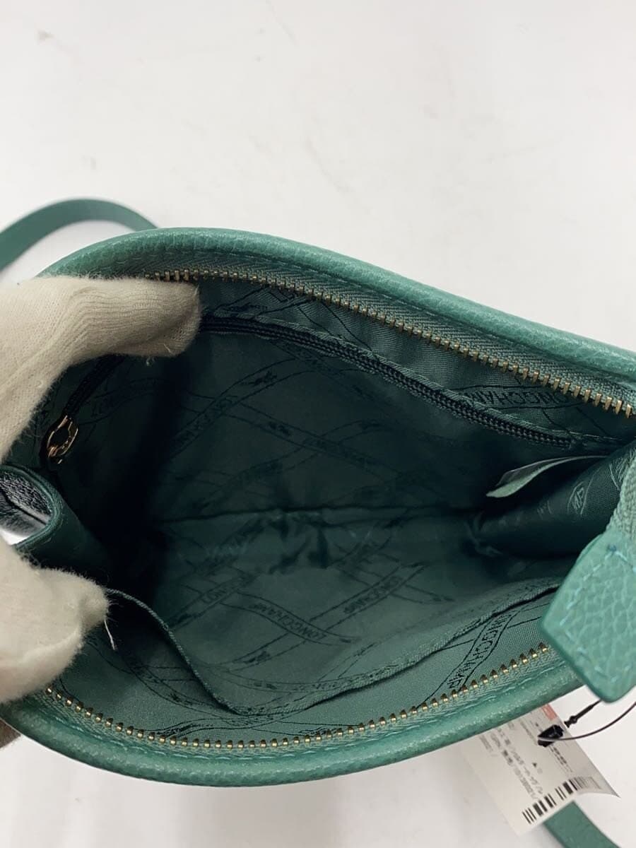 LONGCHAMP surface scratches present shoulder bag leather GRN solid 10138021 6