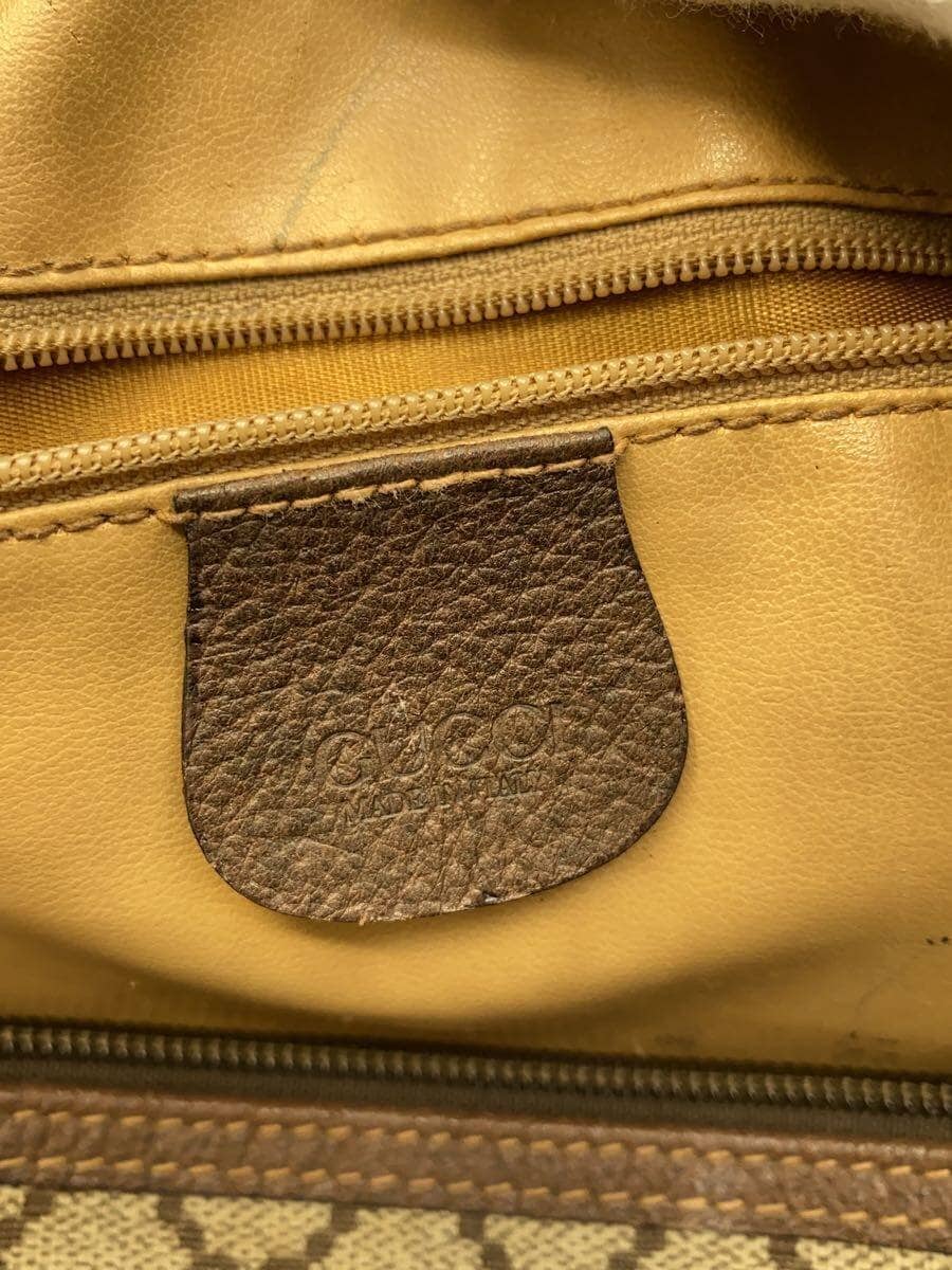 GUCCI Boston Bag PVC BRW All-over pattern 002 39 6842 5