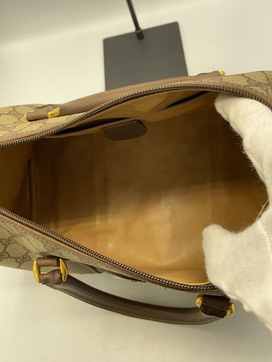 GUCCI Boston Bag PVC BRW All-over pattern 002 39 6842 6