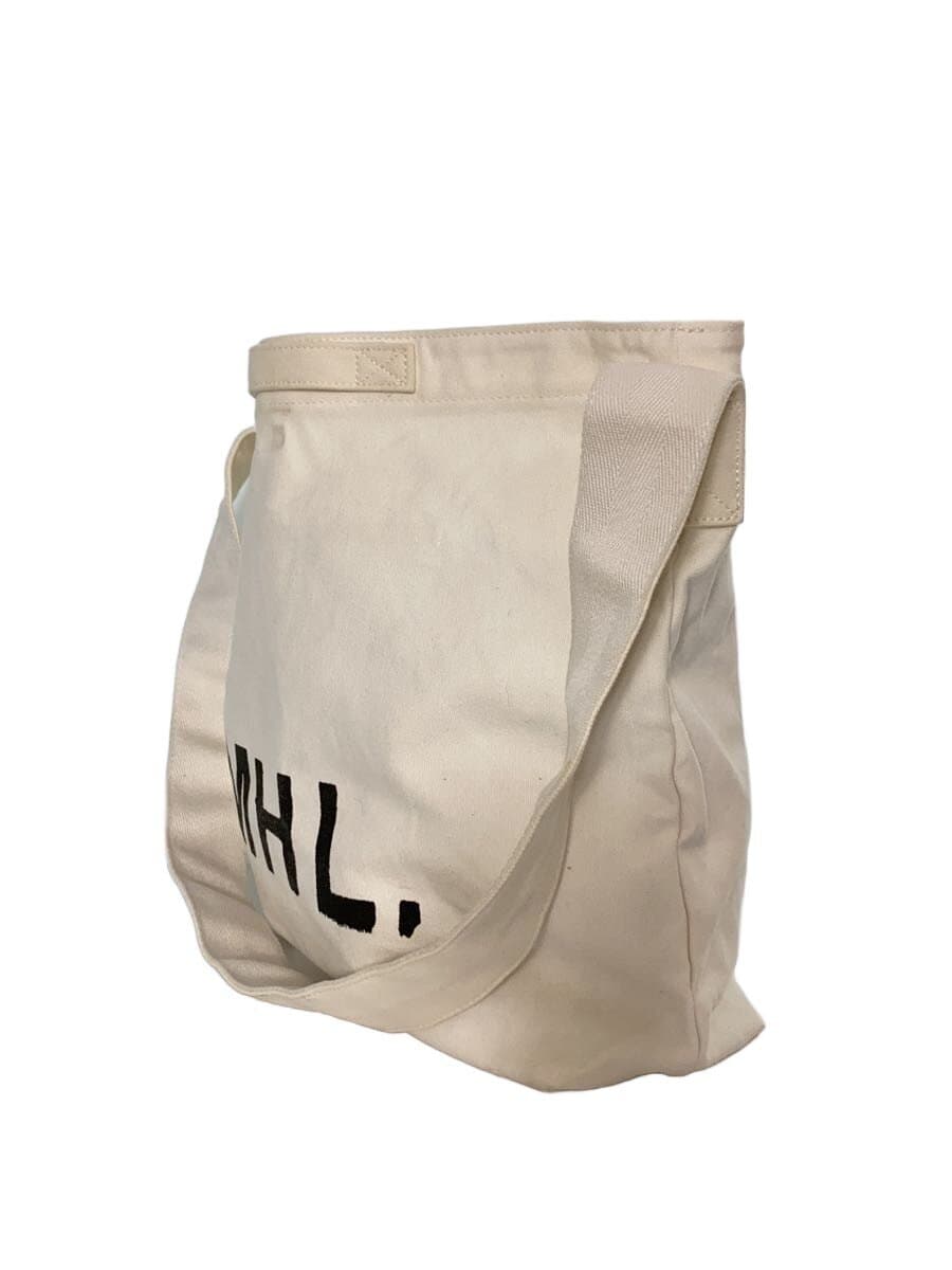 MHL. Tote Bag Canvas WHT 2