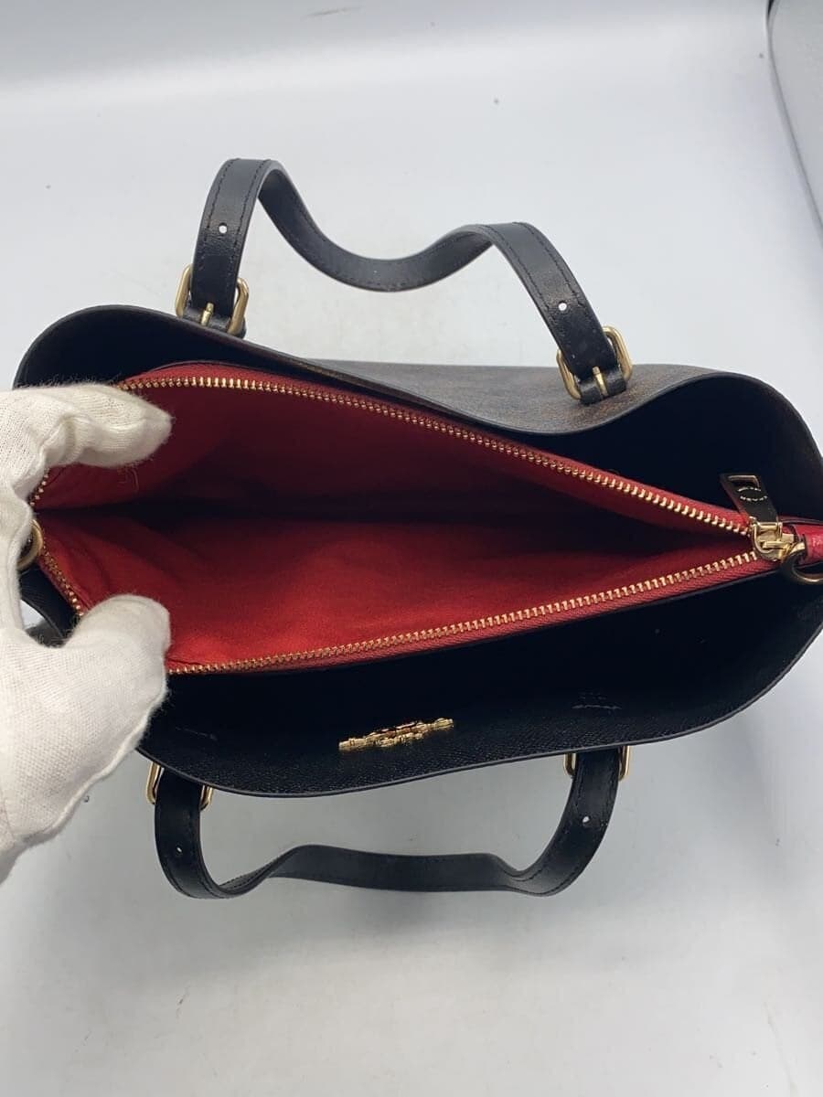 COACH Bag Leather BRW K2122-C4250 7