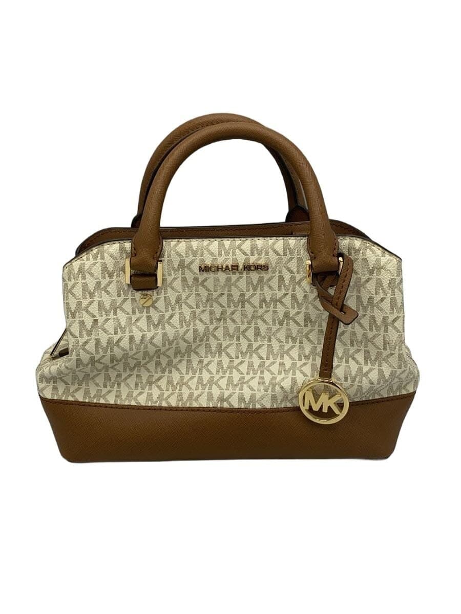 MICHAEL KORS Tote Bag Leather BEG Monogram IM-1910