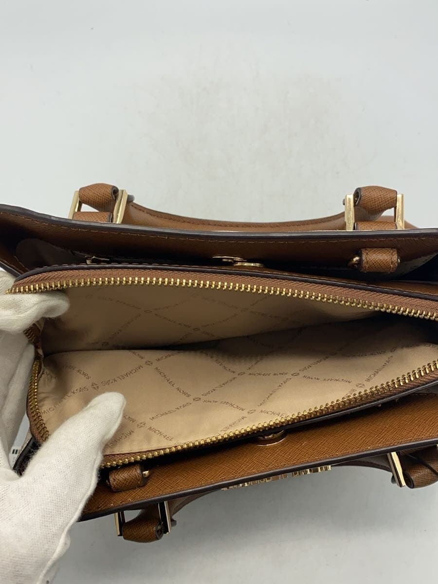 MICHAEL KORS Tote Bag Leather BEG Monogram IM-1910 7