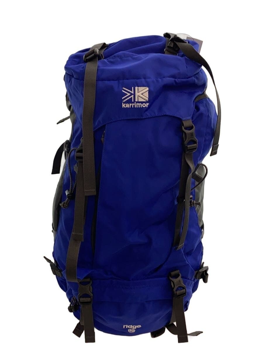 KARRIMOR backpack nylon BLU plain ridge 40