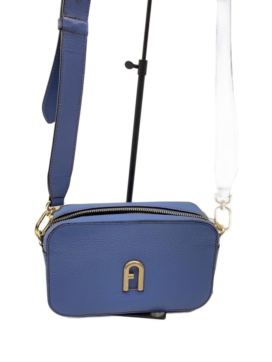 FURLA Primula Mini Shoulder Bag Shoulder Bag Leather BLU WB00667