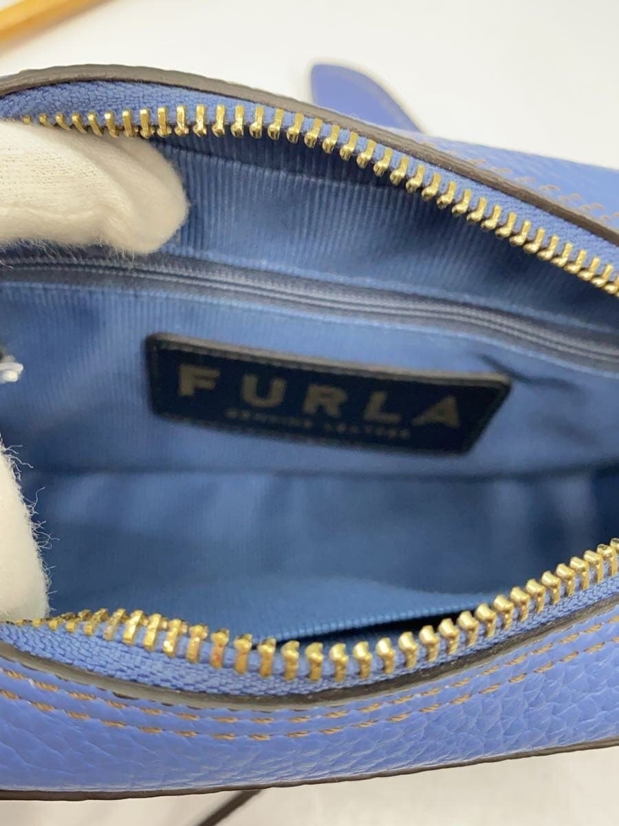 FURLA Primula Mini Shoulder Bag Shoulder Bag Leather BLU WB00667 6