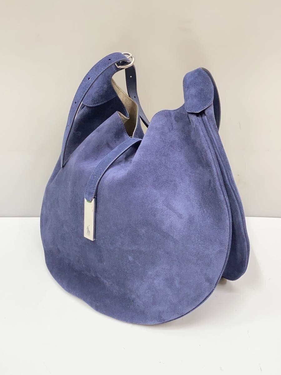 POLO RALPH LAUREN Suede Large Shoulder Bag Bag Suede 0200017108 2