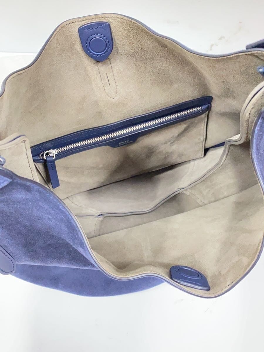 POLO RALPH LAUREN Suede Large Shoulder Bag Bag Suede 0200017108 6