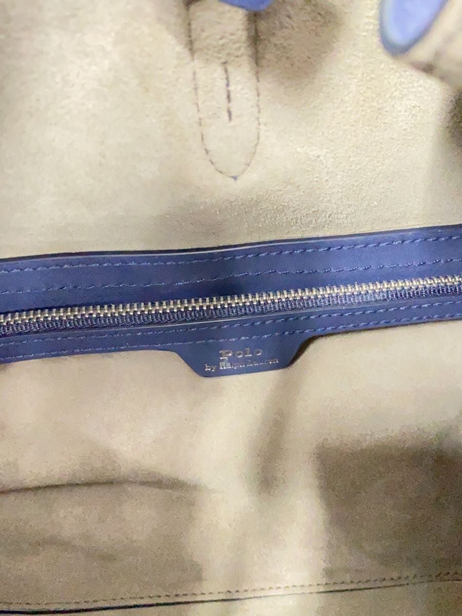 POLO RALPH LAUREN Suede Large Shoulder Bag Bag Suede 0200017108 7
