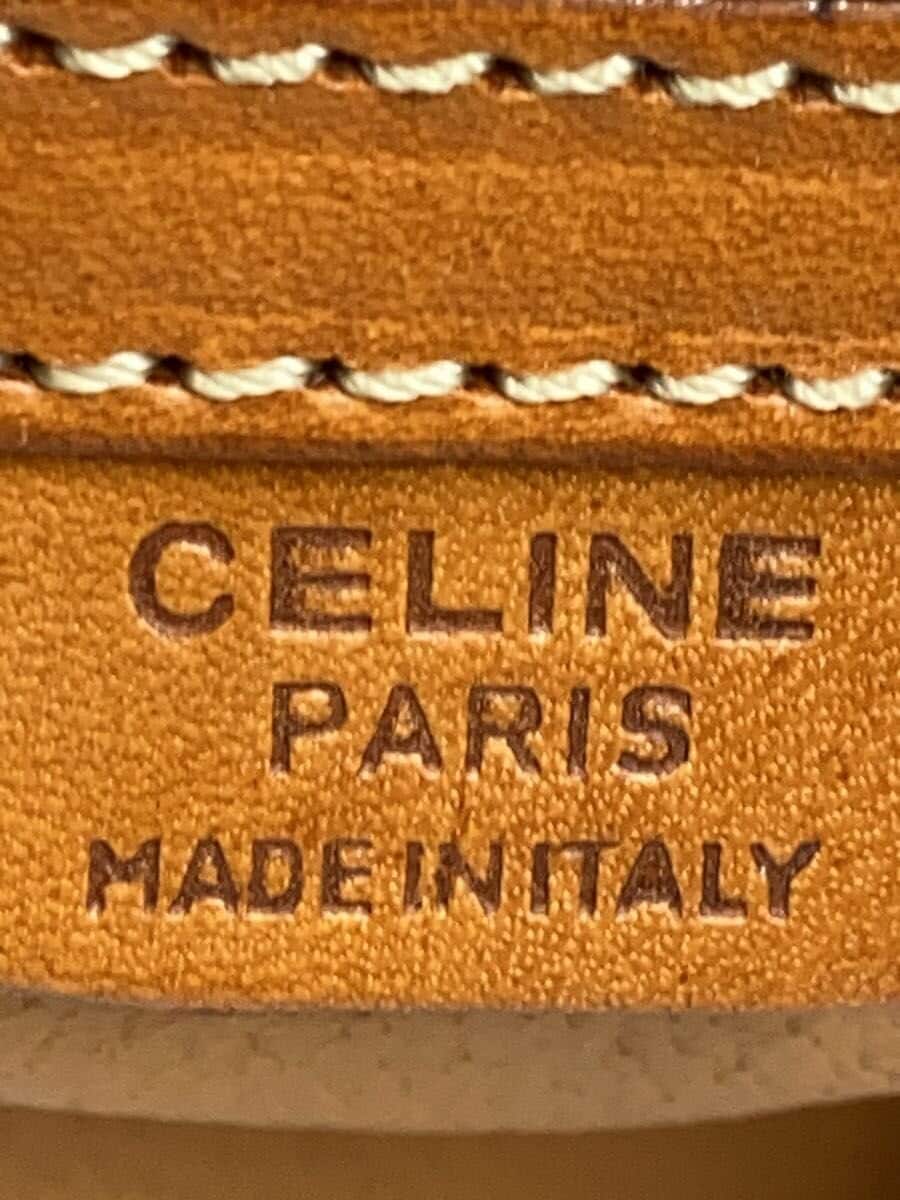 CELINE 2way Macadam pattern Some dirt on the corners Handbag Leather BRW 5