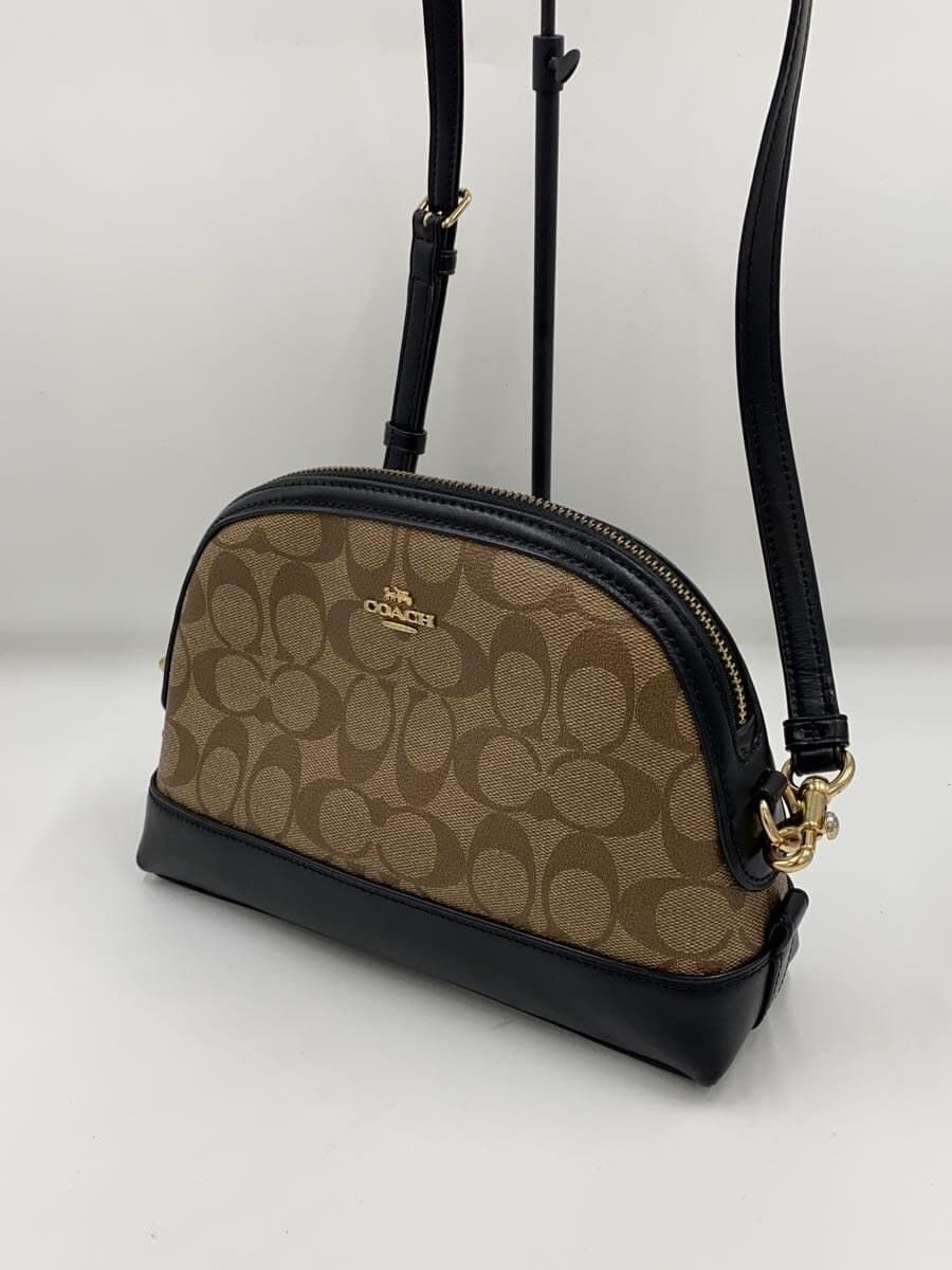 COACH Shoulder Bag Leather CML All-over Pattern F76674 2