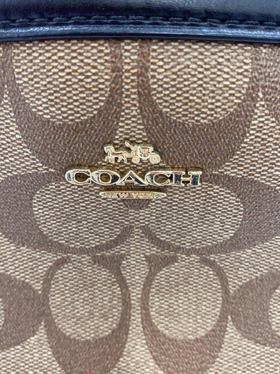 COACH Shoulder Bag Leather CML All-over Pattern F76674 5