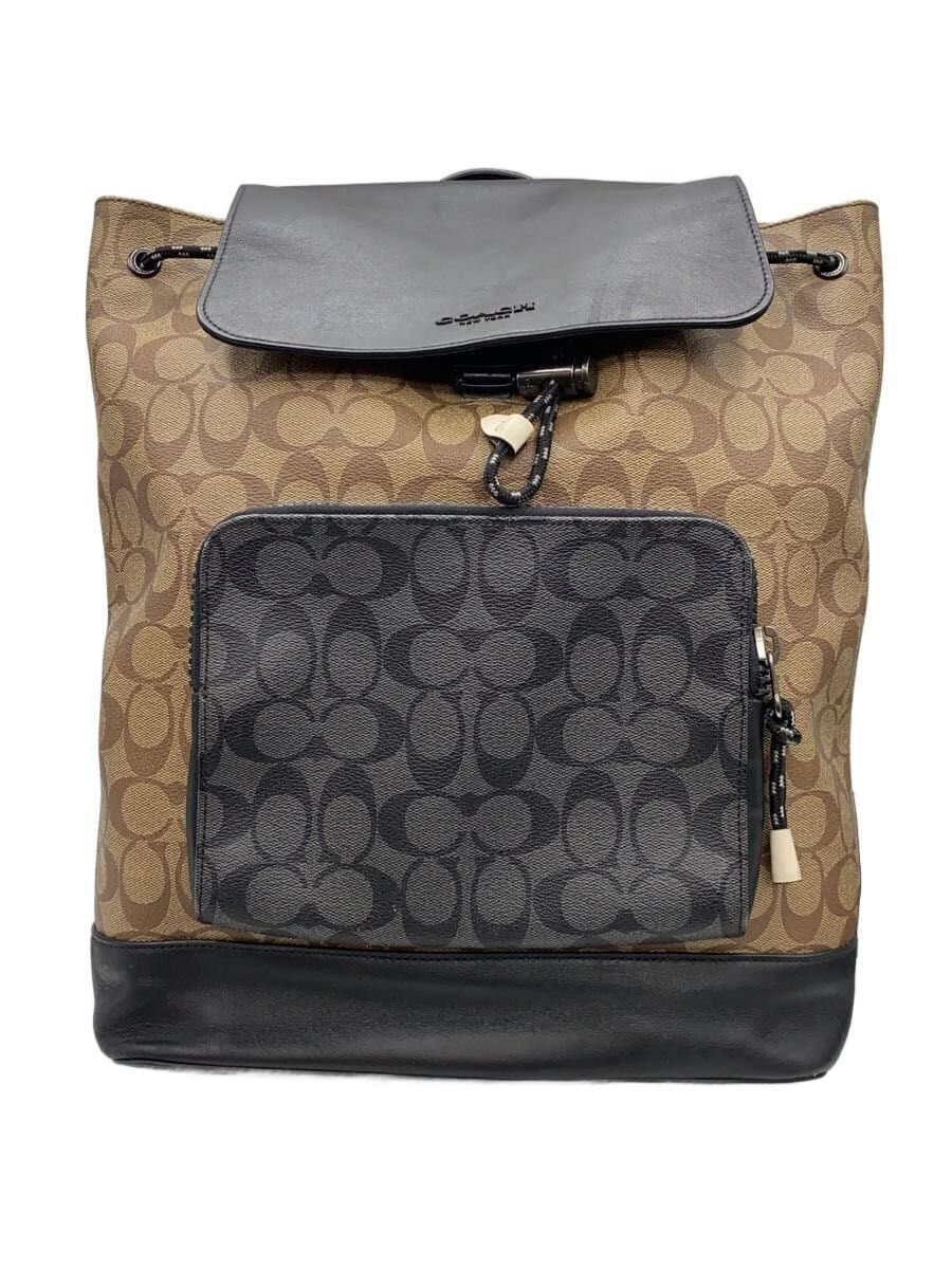 COACH Bag Camel All Over Pattern A2161-C2949