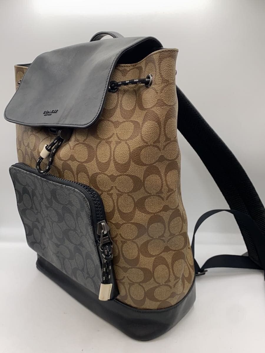 COACH Bag Camel All Over Pattern A2161-C2949 2