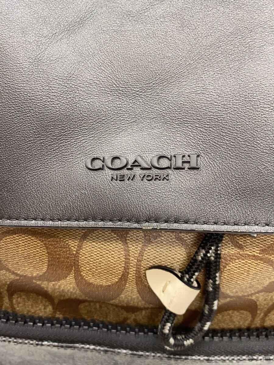 COACH Bag Camel All Over Pattern A2161-C2949 5