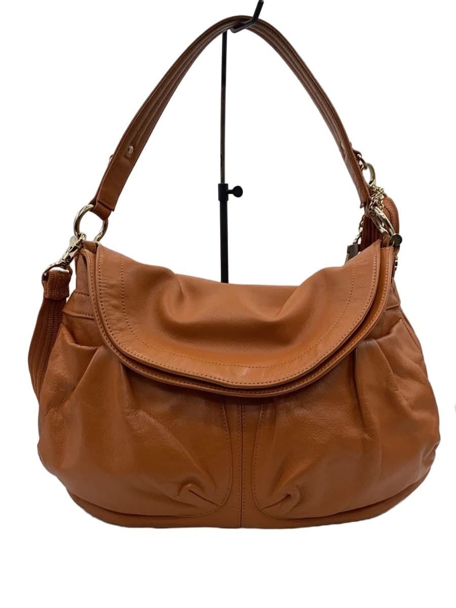 HAMANO Bag Leather Orange