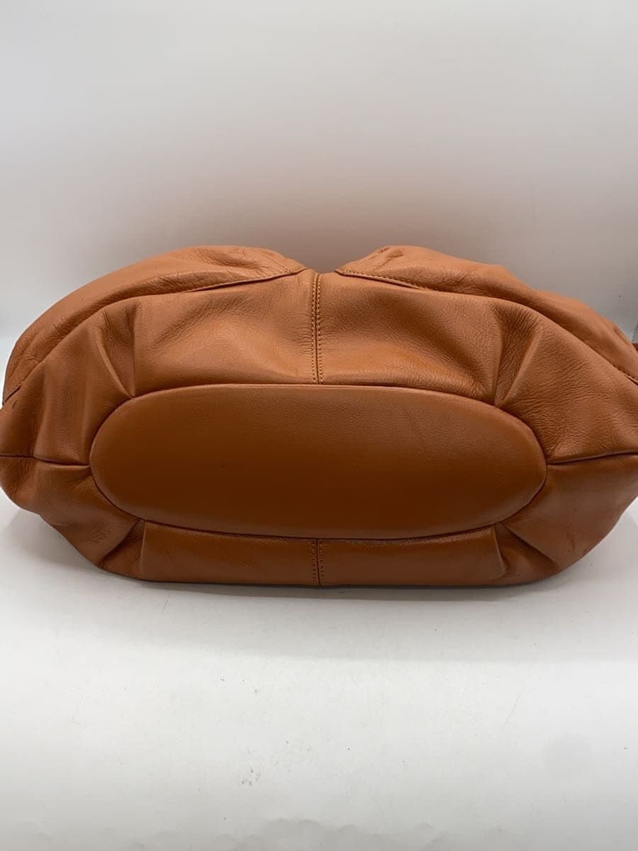 HAMANO Bag Leather Orange 4