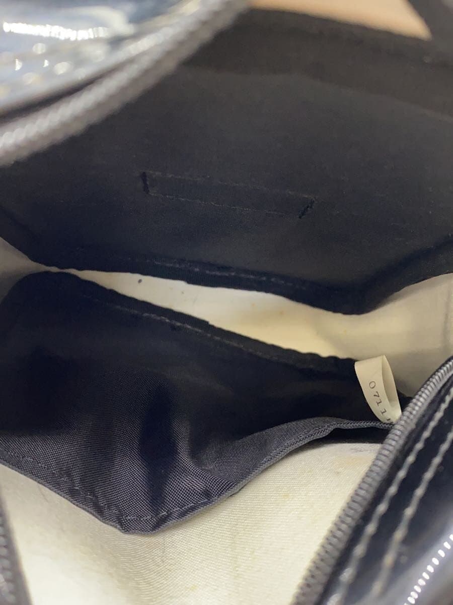 HYSTERIC GLAMOUR Shoulder Bag Patent Leather Black 5