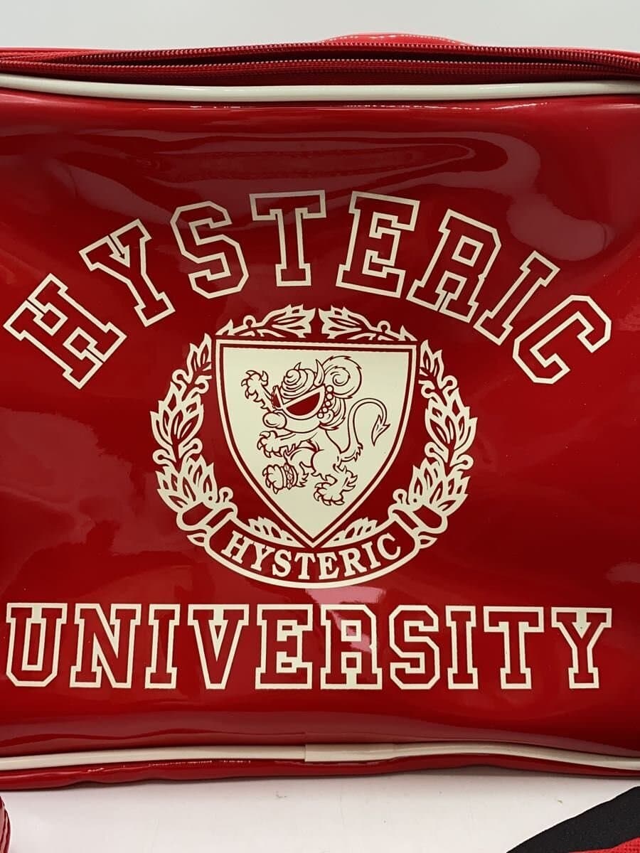 HYSTERIC GLAMOUR Shoulder Bag Patent Leather Red 5