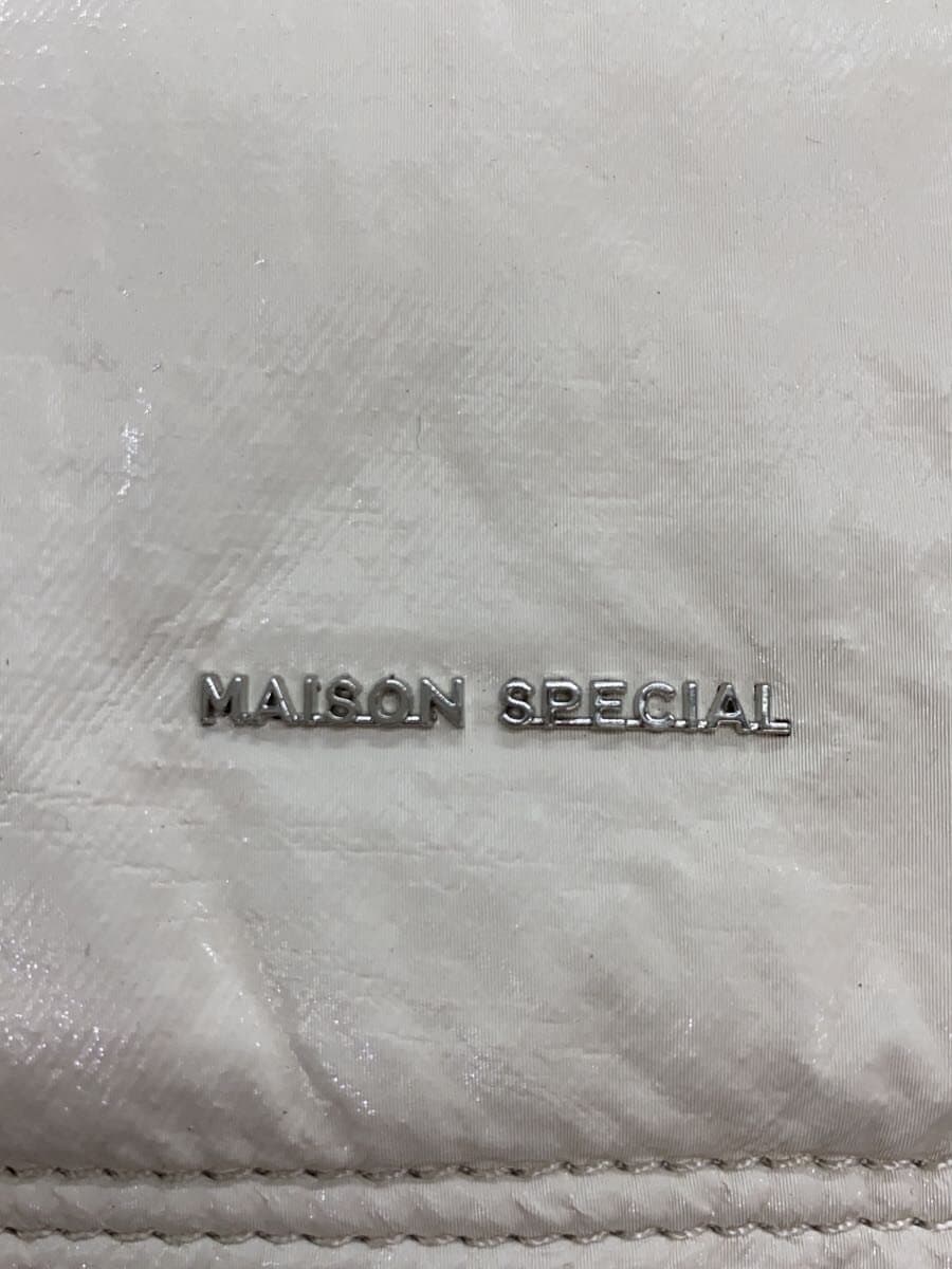 MAISON SPECIAL Tote Bag CRM Solid 5