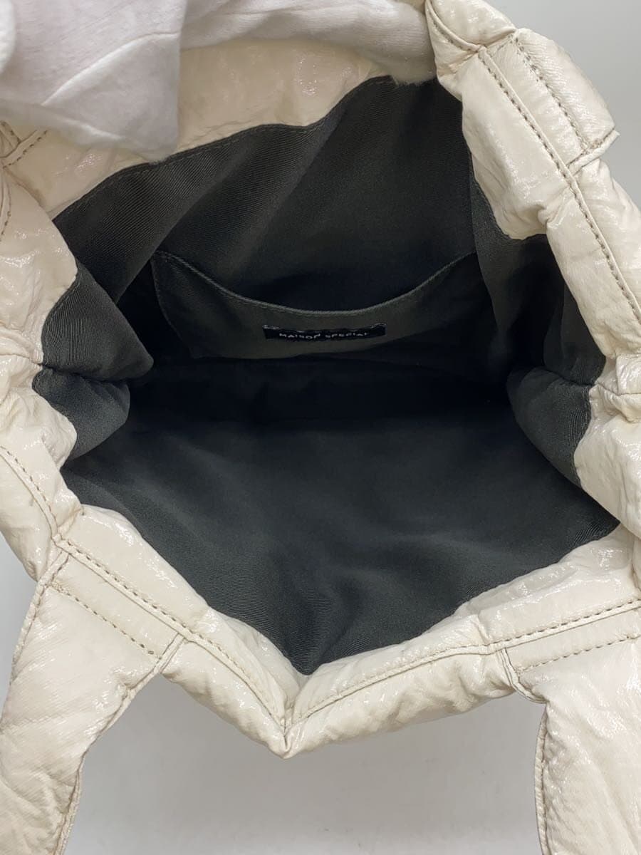 MAISON SPECIAL Tote Bag CRM Solid 6