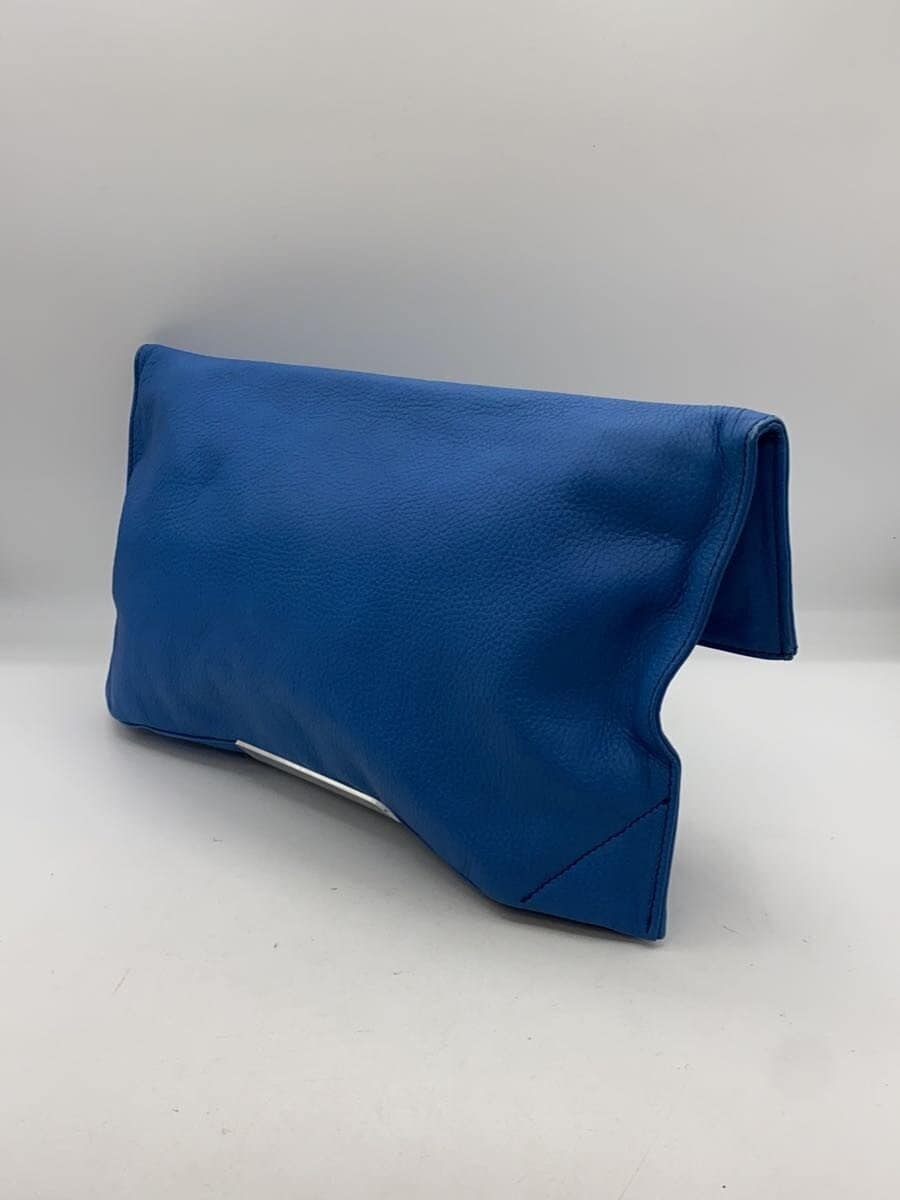 Other Brand MANIUNO Bag Leather Blue Solid 2